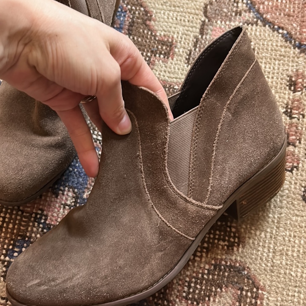 Suede Booties - Picture 5 of 7